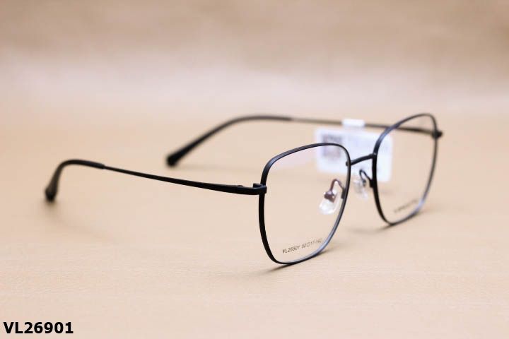 Gọng Kính Cận Hợp Kim Chính Hãng VELOCITY, Dáng Vuông Thanh Mảnh Unisex - VL26901