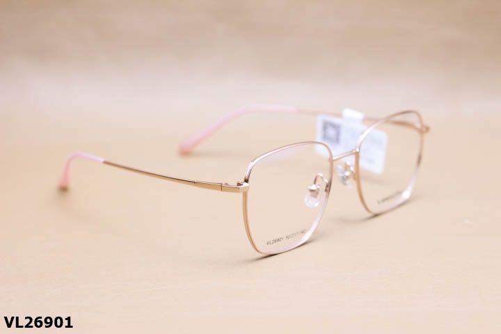 Gọng Kính Cận Hợp Kim Chính Hãng VELOCITY, Dáng Vuông Thanh Mảnh Unisex - VL26901