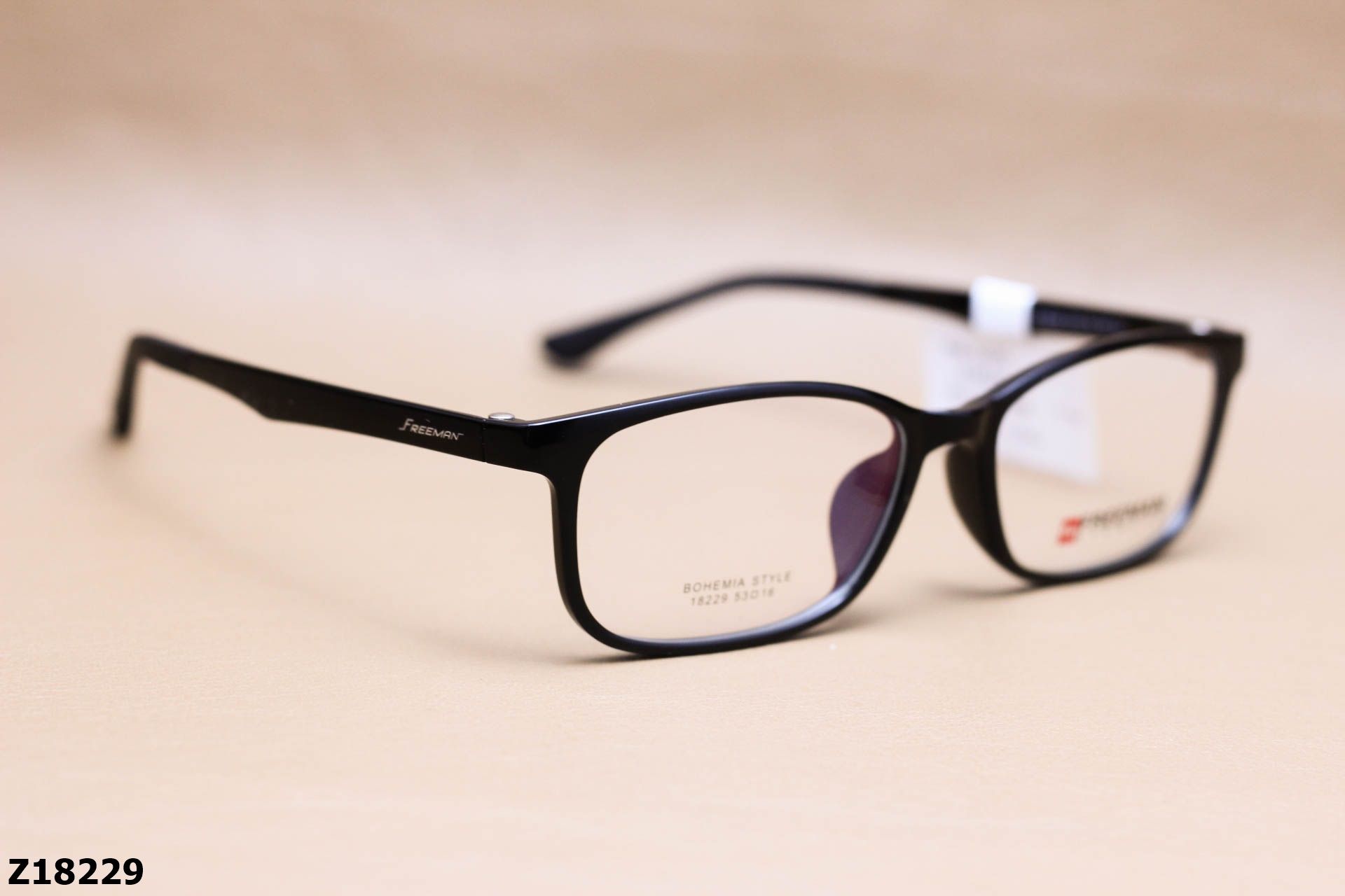 Gọng Kính Cận Chính Hãng FREEMAN Nhựa Dẻo TR90, Dáng Vuông Unisex - Z18229