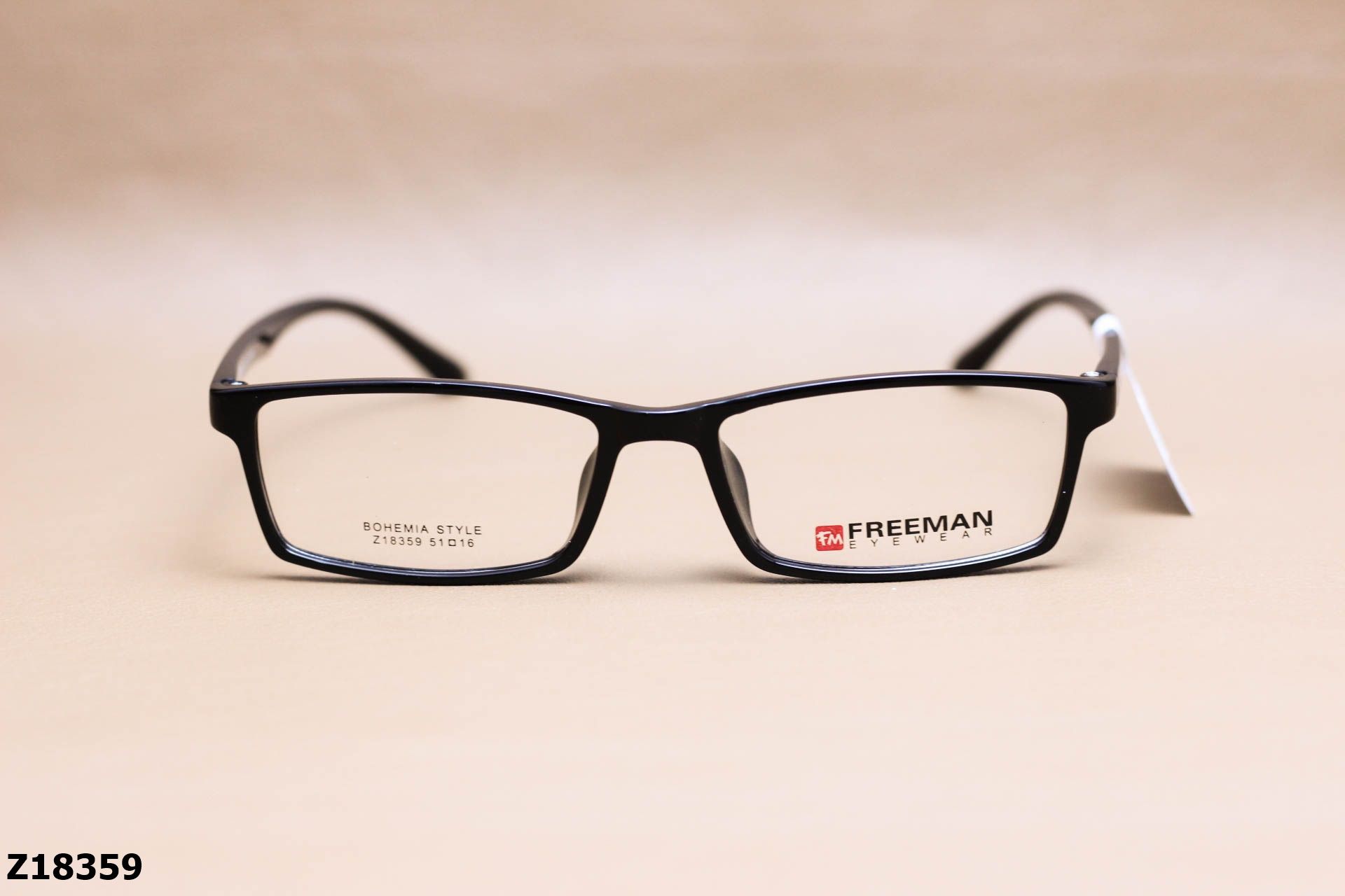 Gọng Kính Cận Chính Hãng FREEMAN Nhựa Dẻo TR90, Dáng Vuông Unisex - Z18359