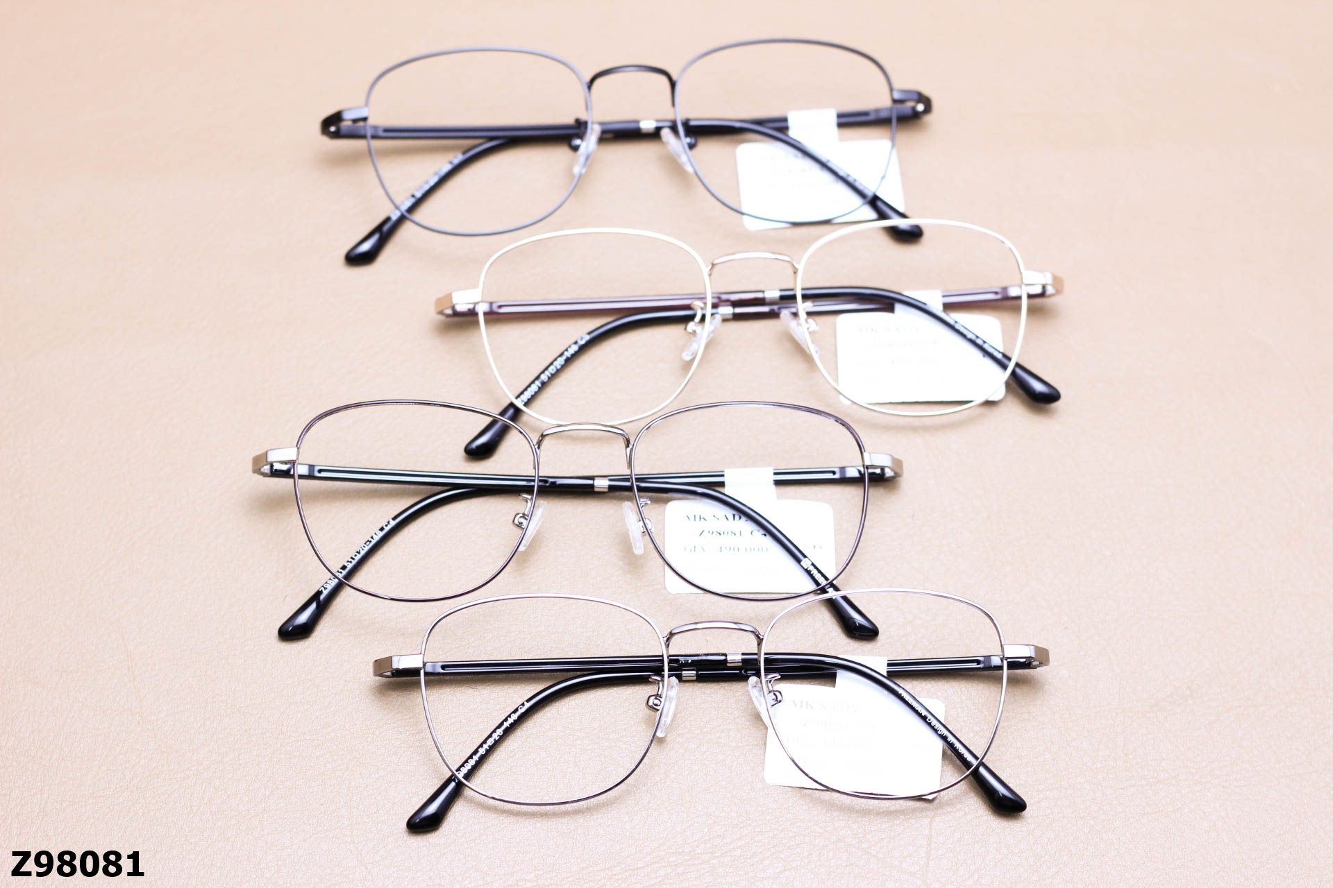 Gọng Kính Cận Chính Hãng FREEMAN Hợp Kim, Dáng Vuông Unisex - Z98081