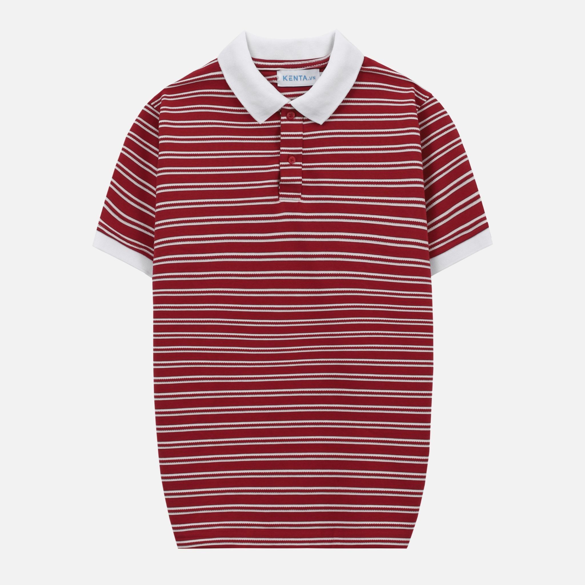 Áo Thun Polo Sọc Ngang ATP0050