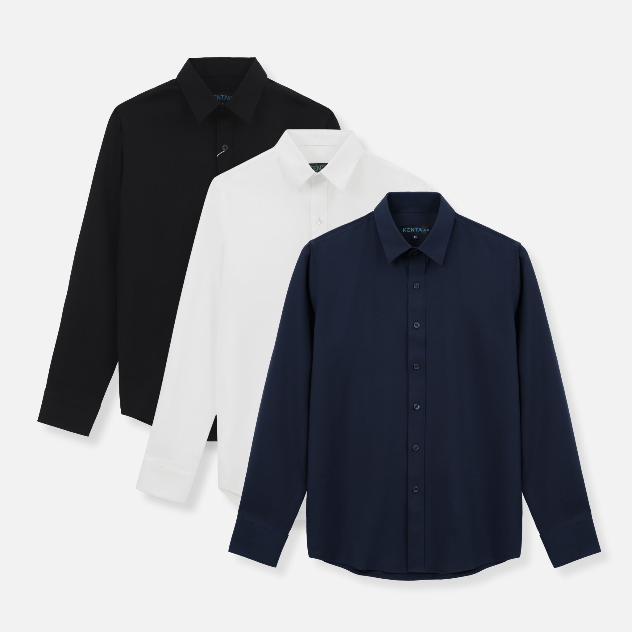 Sơ Mi Nam Cotton Lụa Co Giãn SMD0104