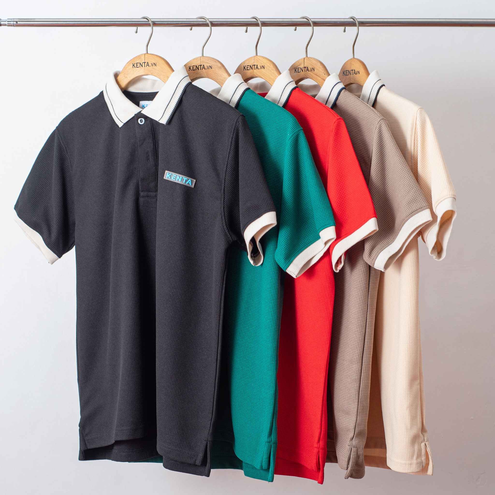 Áo Thun Polo Vải Hiệu Ứng ATP0036