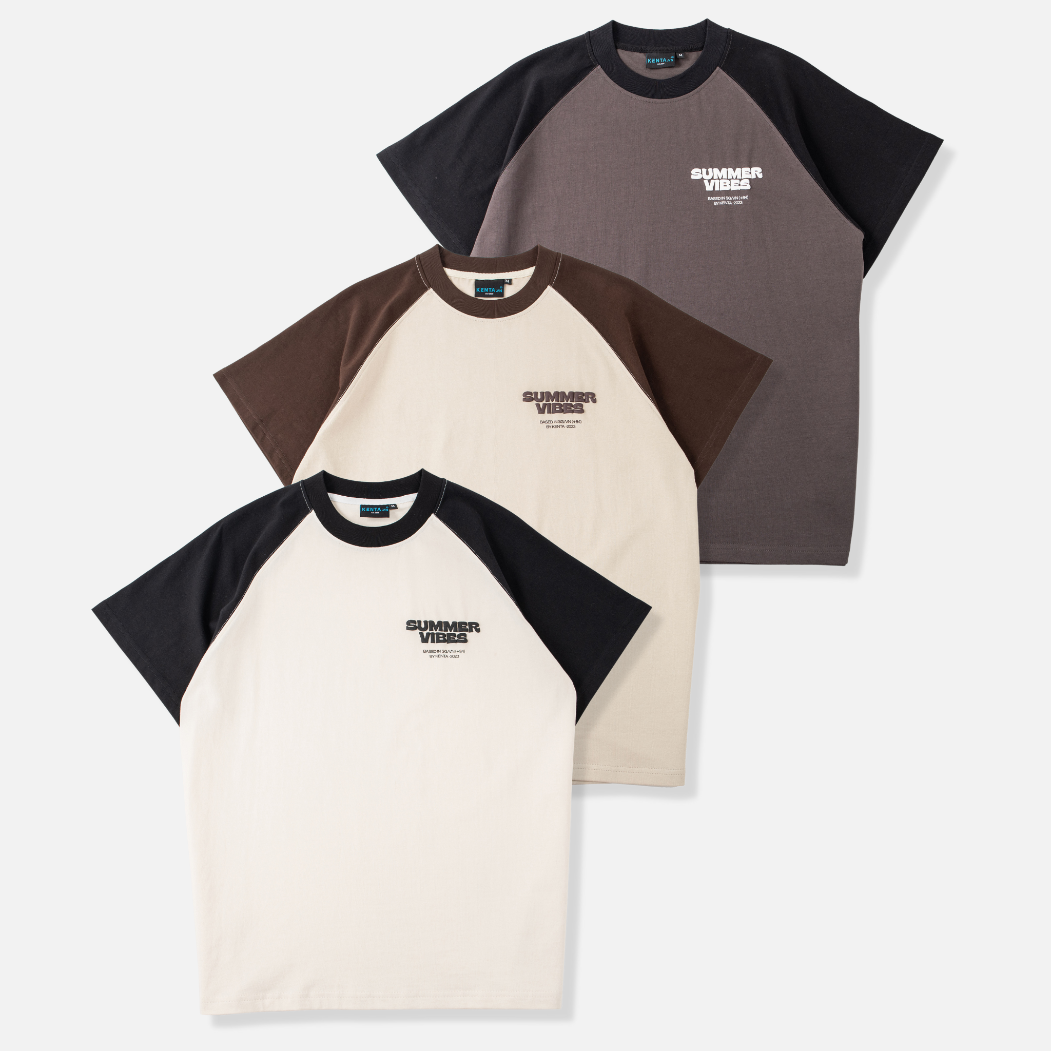 Áo Thun Raglan Form Boxy ATN0151