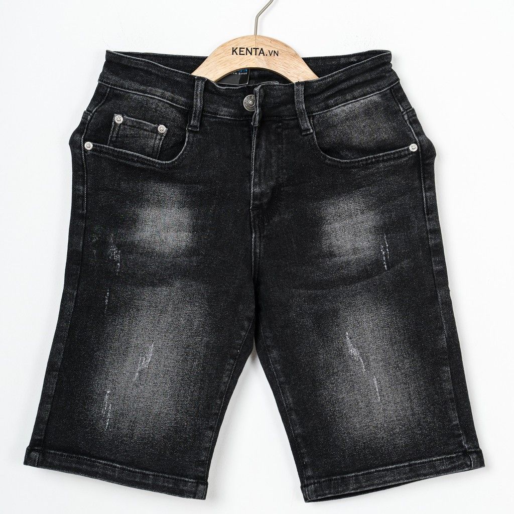Quần Short Jean Đen QSJ0010