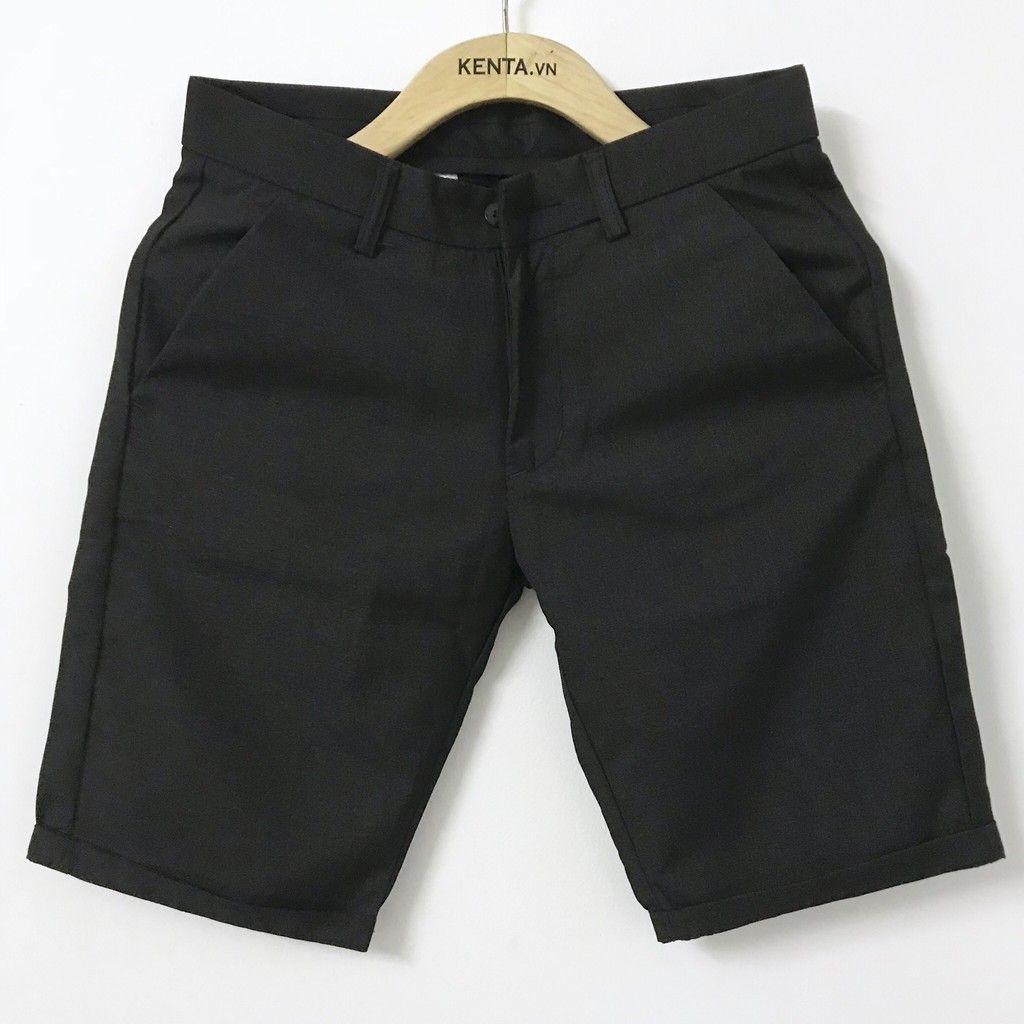 Quần Short Kaki Đen Nhạt QSK0013