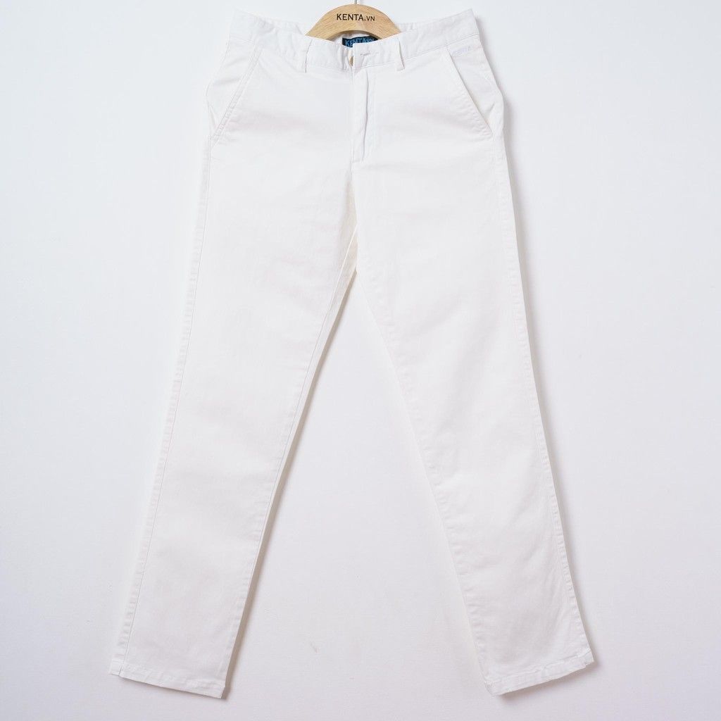 Quần Kaki Nam Trắng QKK0006