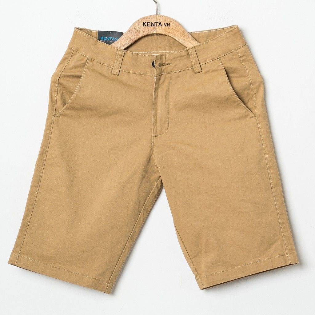 Quần Short Kaki Regular Kem QSK0038