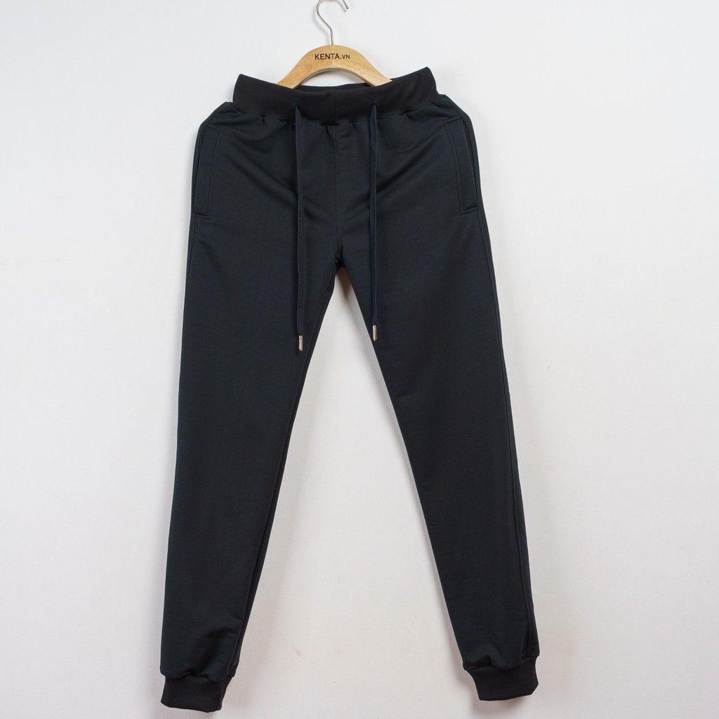Quần Jogger Thun Đen Trơn DC QTD0001