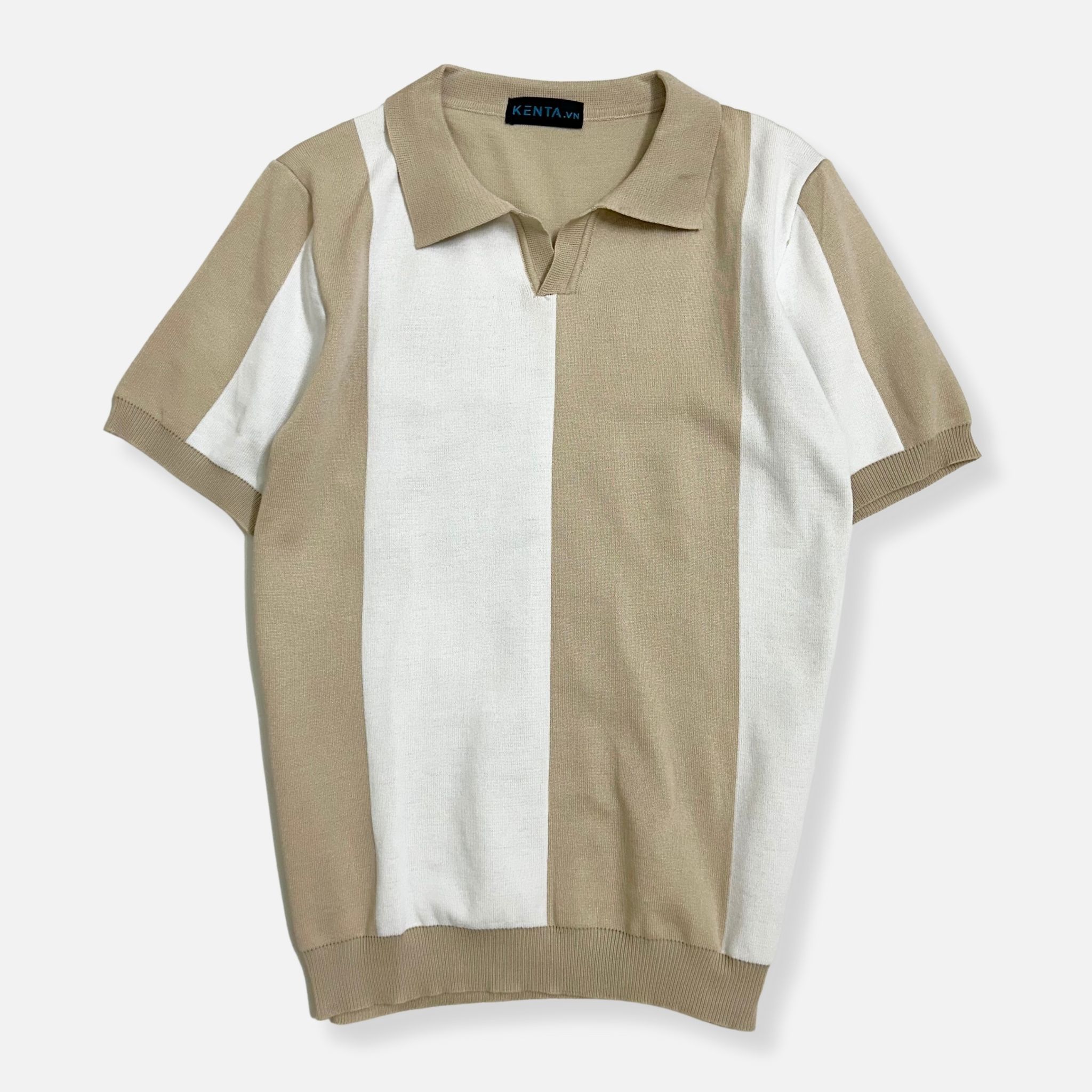 Áo Thun Polo Dệt Kim Phối ATP0048