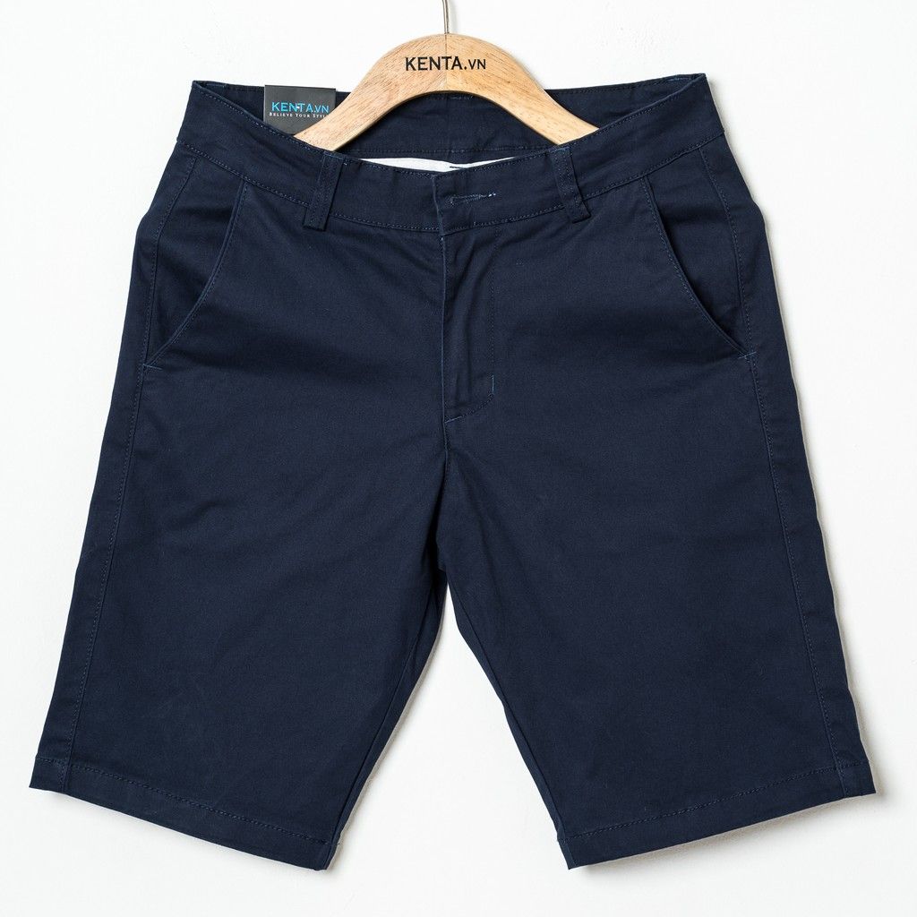 Quần Short Kaki Regular Xanh Đen QSK0040