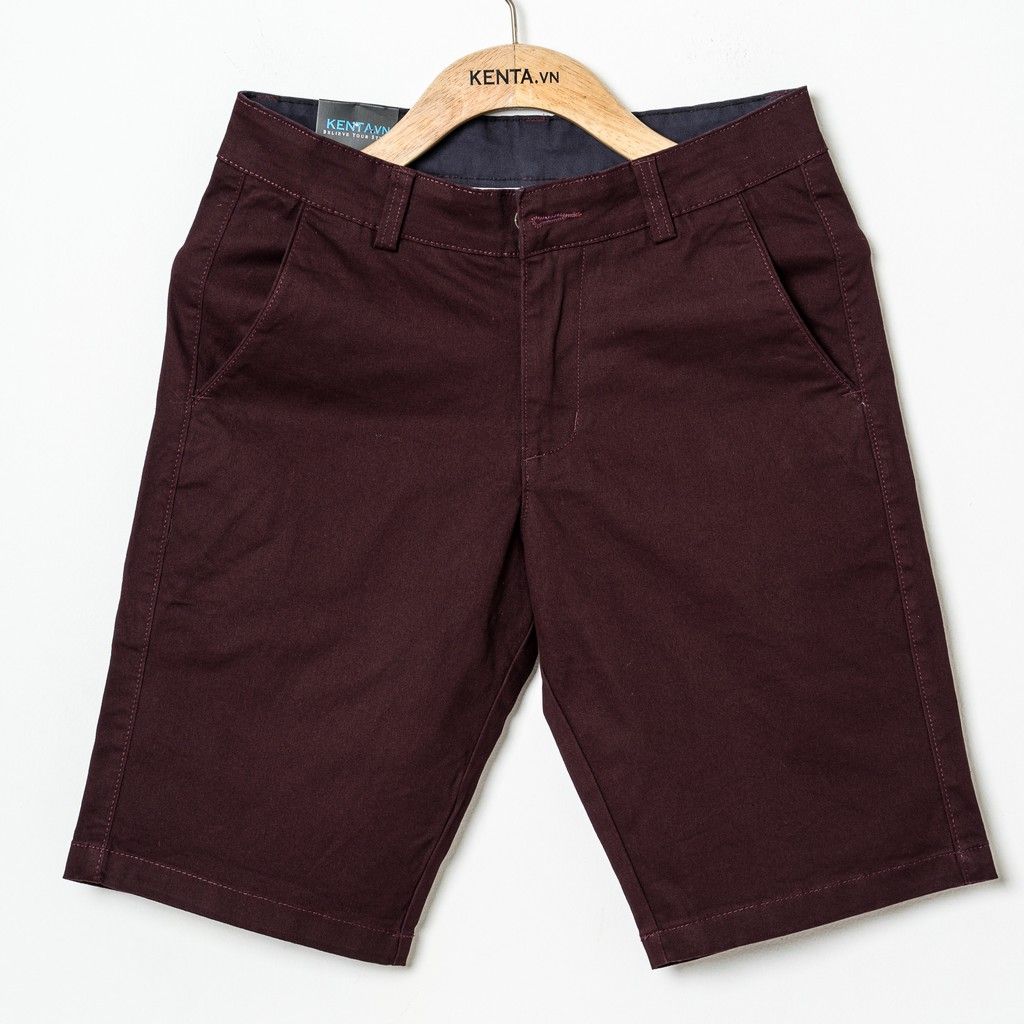 Quần Short Kaki Regular Tím QSK0041
