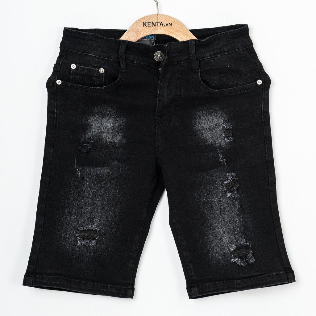 Quần Short Jean Đen QSJ0009