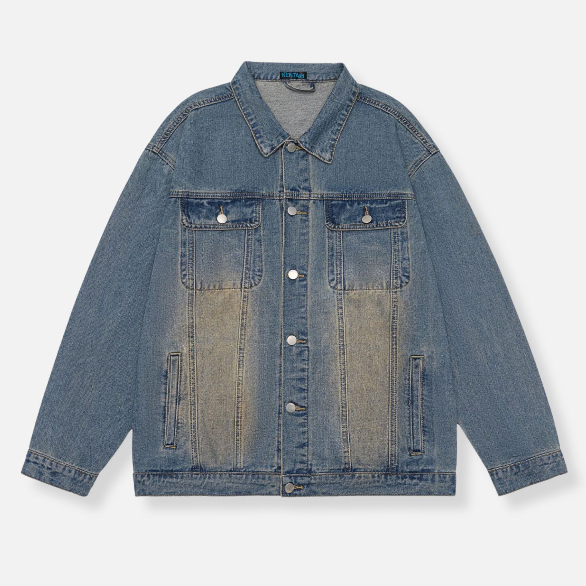 Áo Khoác Jeans Wash AKJ0014