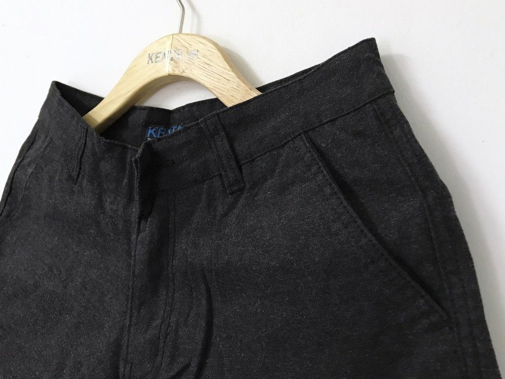 Quần Short Kaki Đen Wash QSK0004