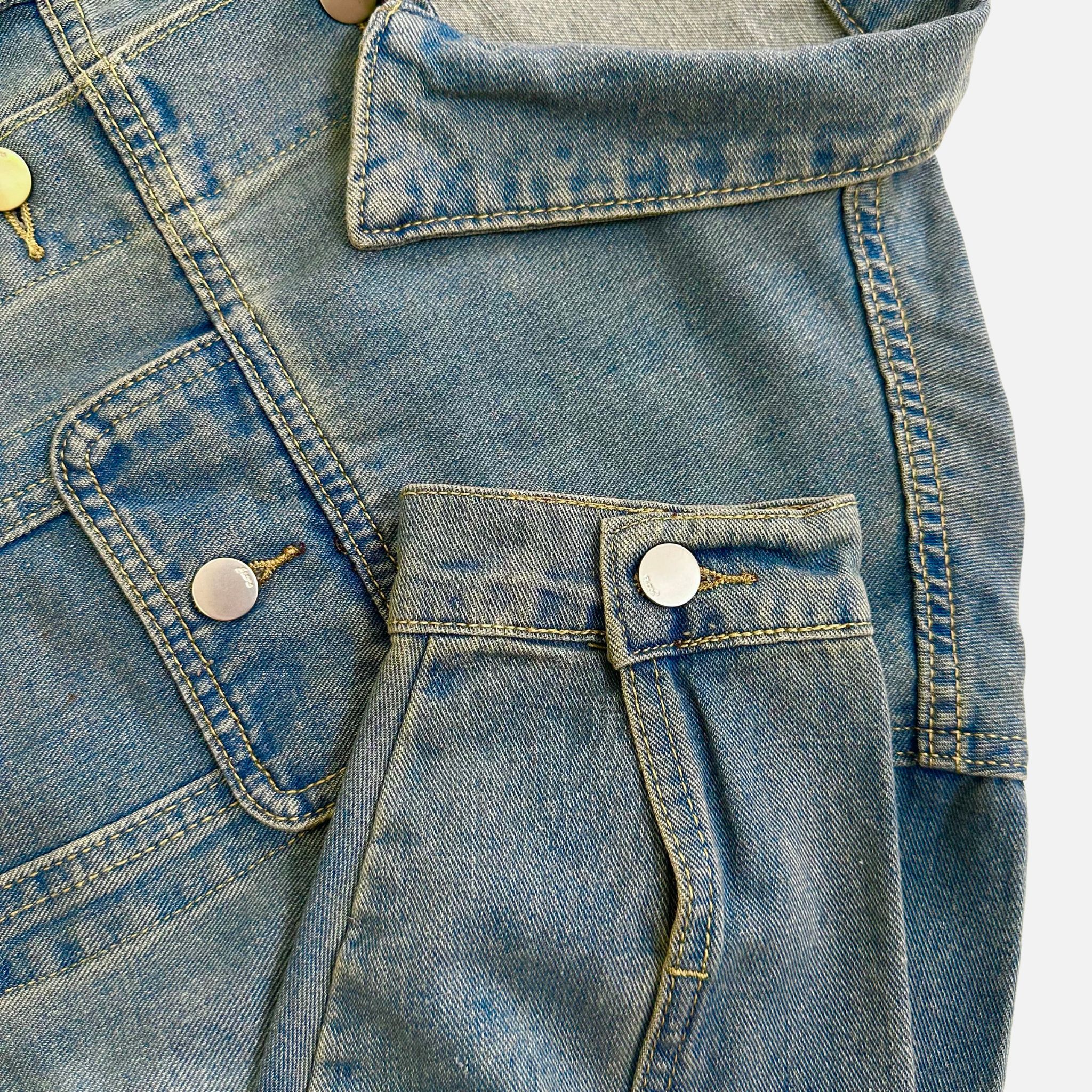 Áo Khoác Jeans Wash AKJ0014