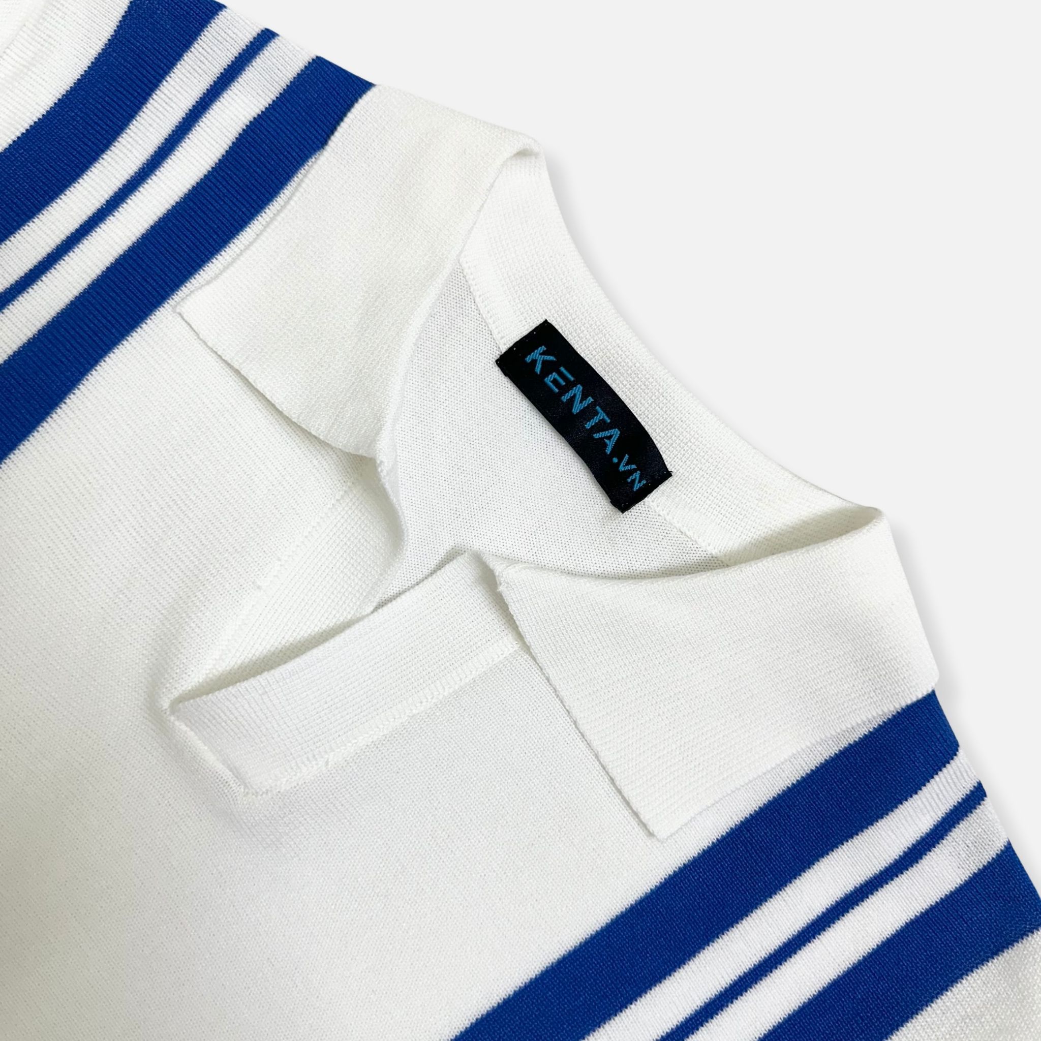 Áo Thun Polo Dệt Kim Phối Sọc ATP0049