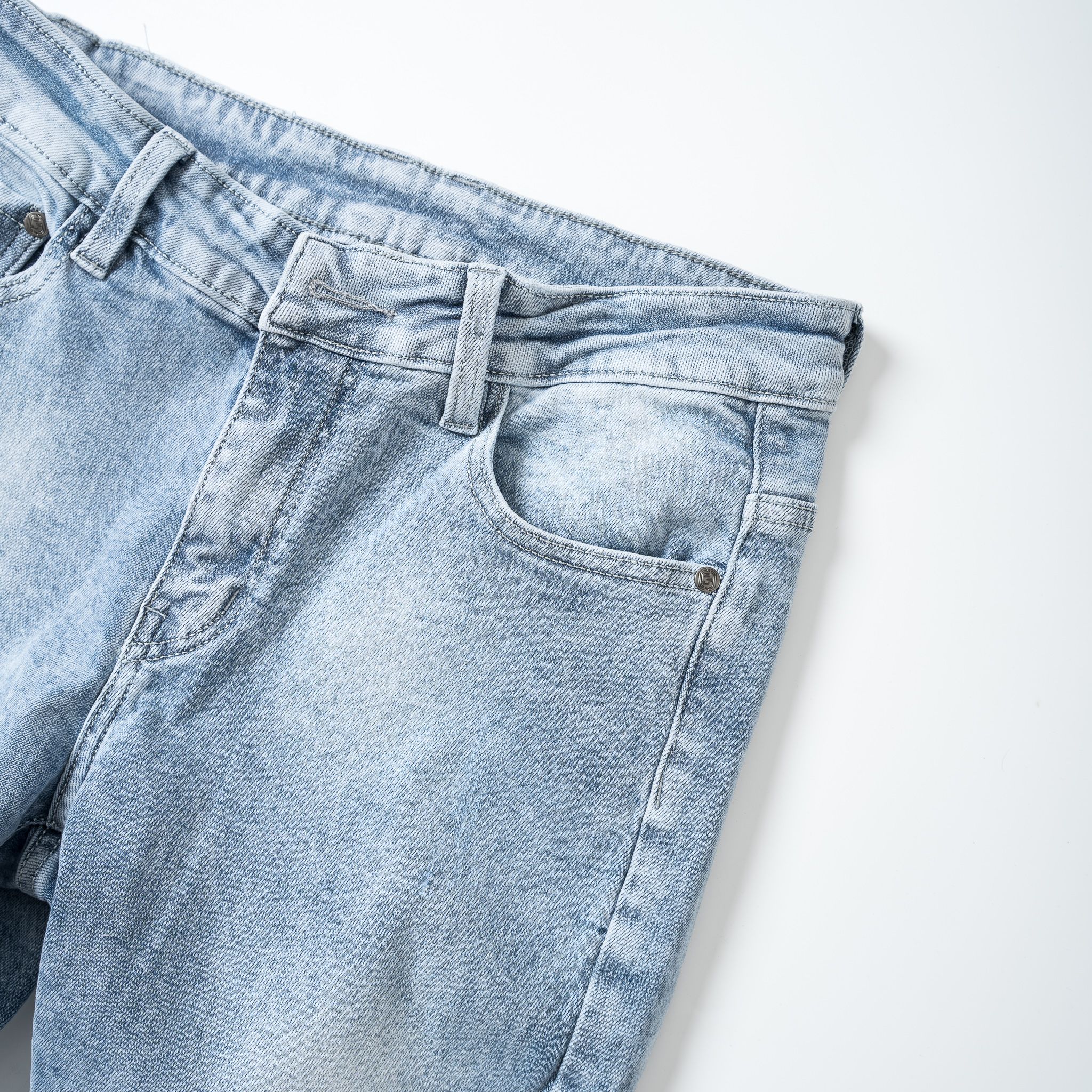 Quần Jean Nam Xanh Wash QJD0023