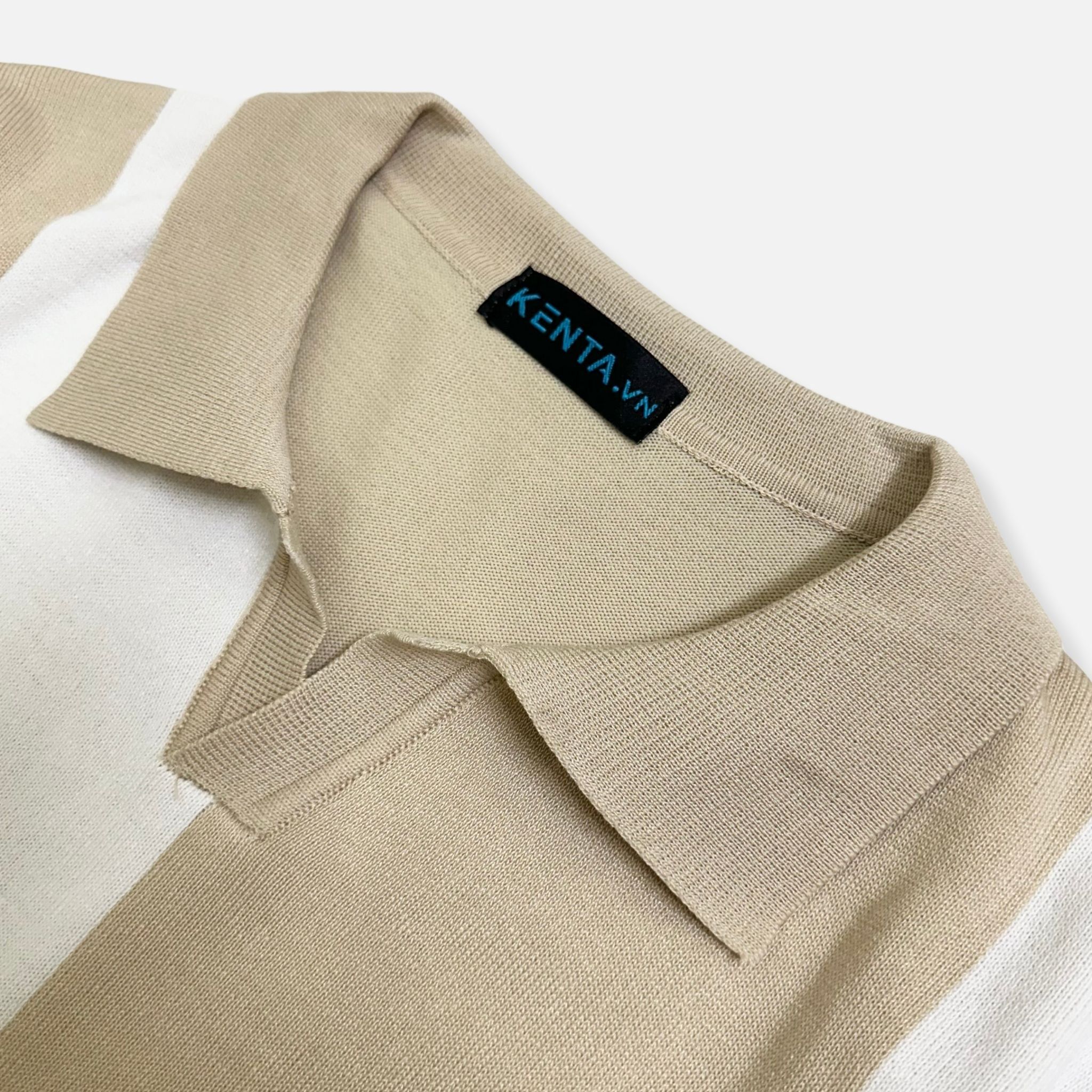 Áo Thun Polo Dệt Kim Phối ATP0048