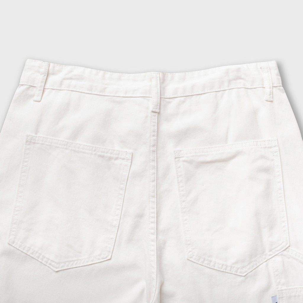 Quần Jean Trắng Túi Ngoài QJD0068