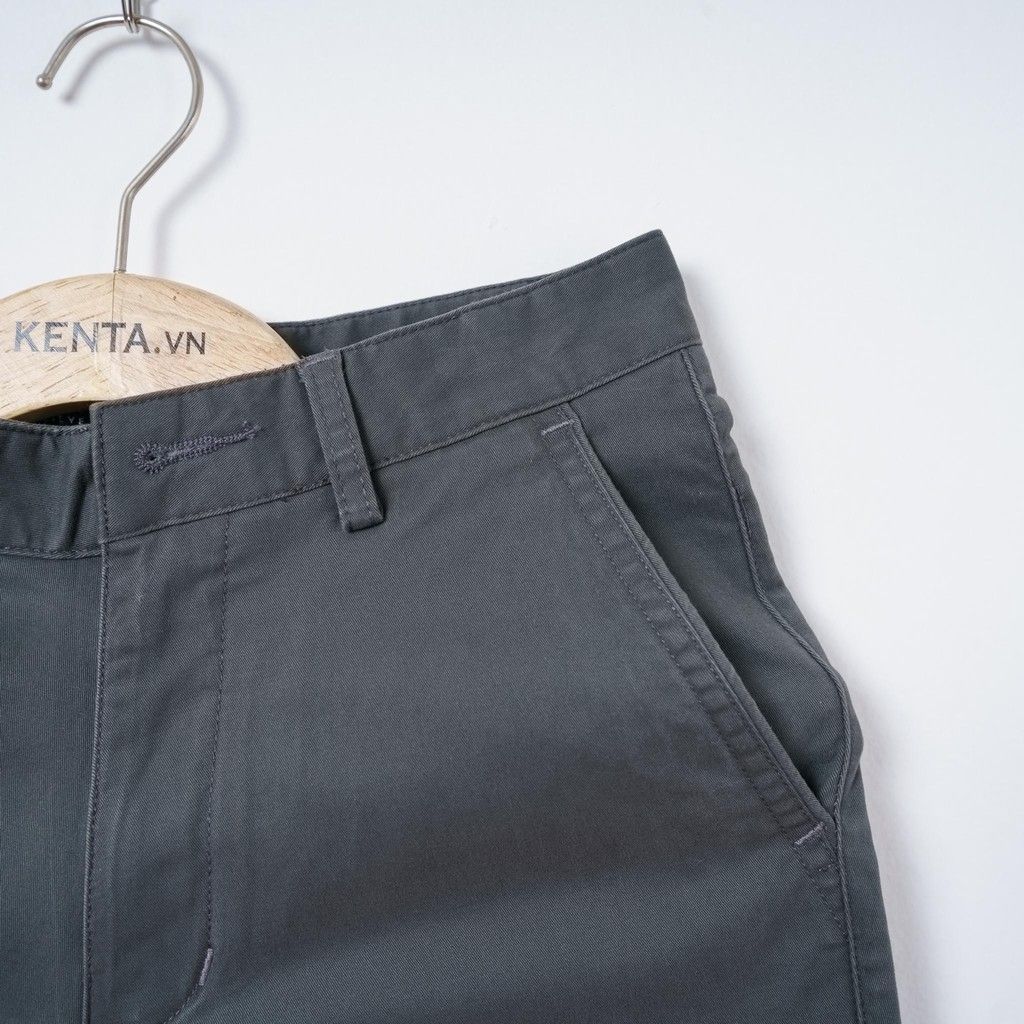 Quần Kaki Nam Xám Chuột QKK0004