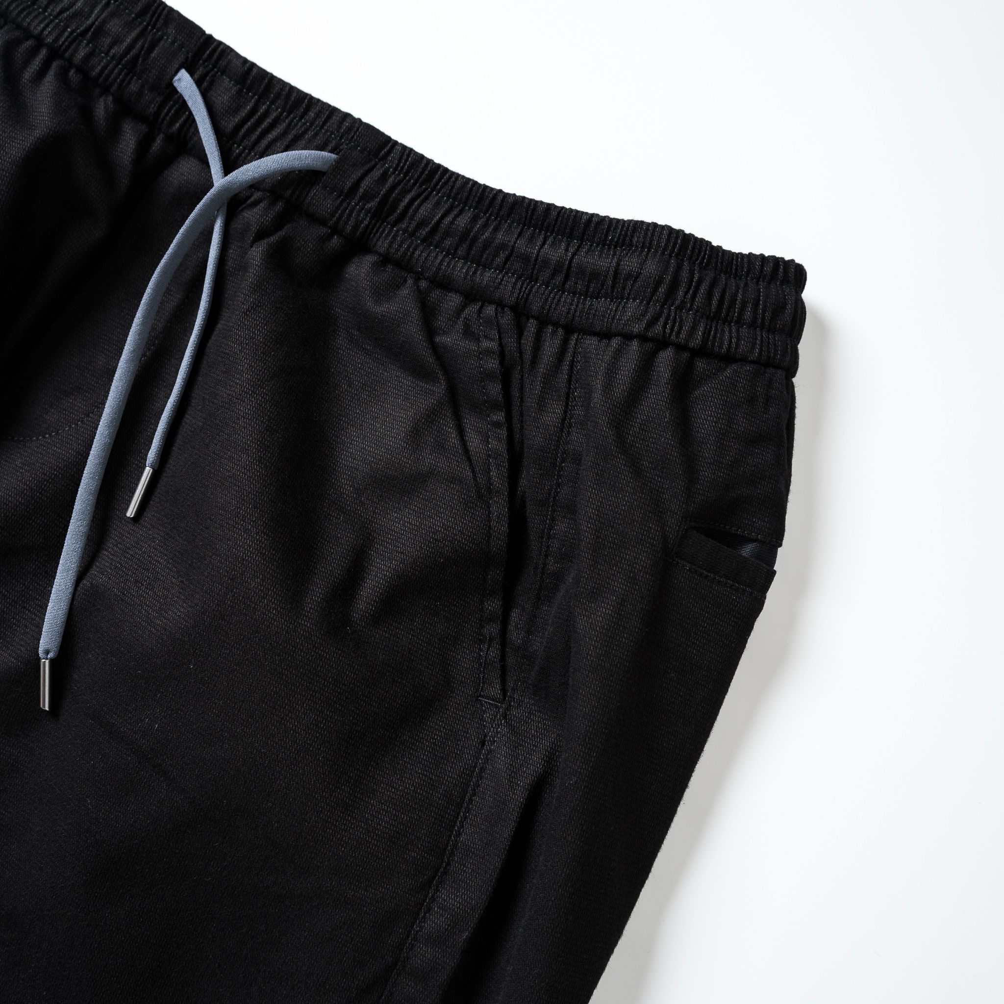 Quần Jogger Kaki Đen Dây Kéo QJK0013