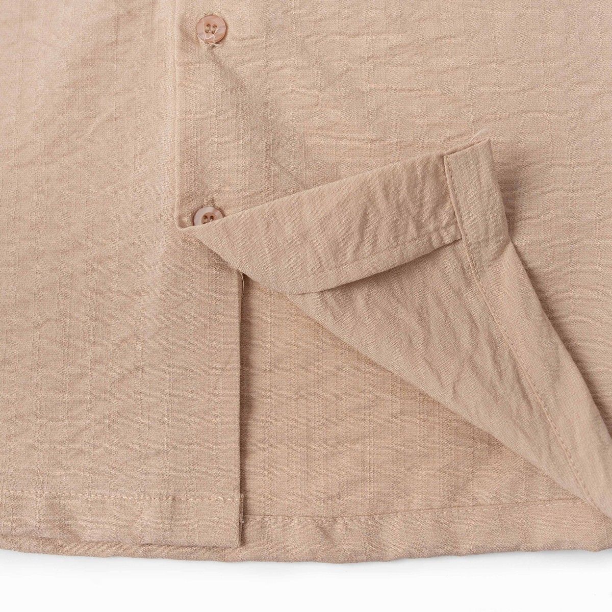 Sơ Mi Cổ Trụ Linen SMN0086