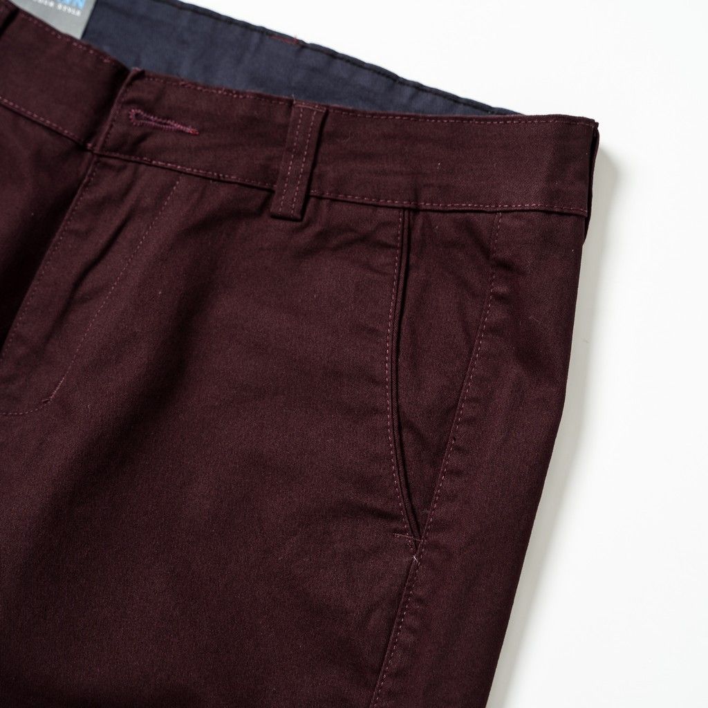 Quần Short Kaki Regular Tím QSK0041