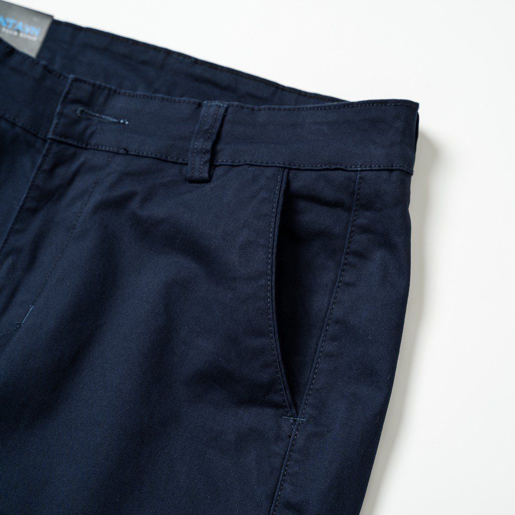 Quần Short Kaki Regular Xanh Đen QSK0040