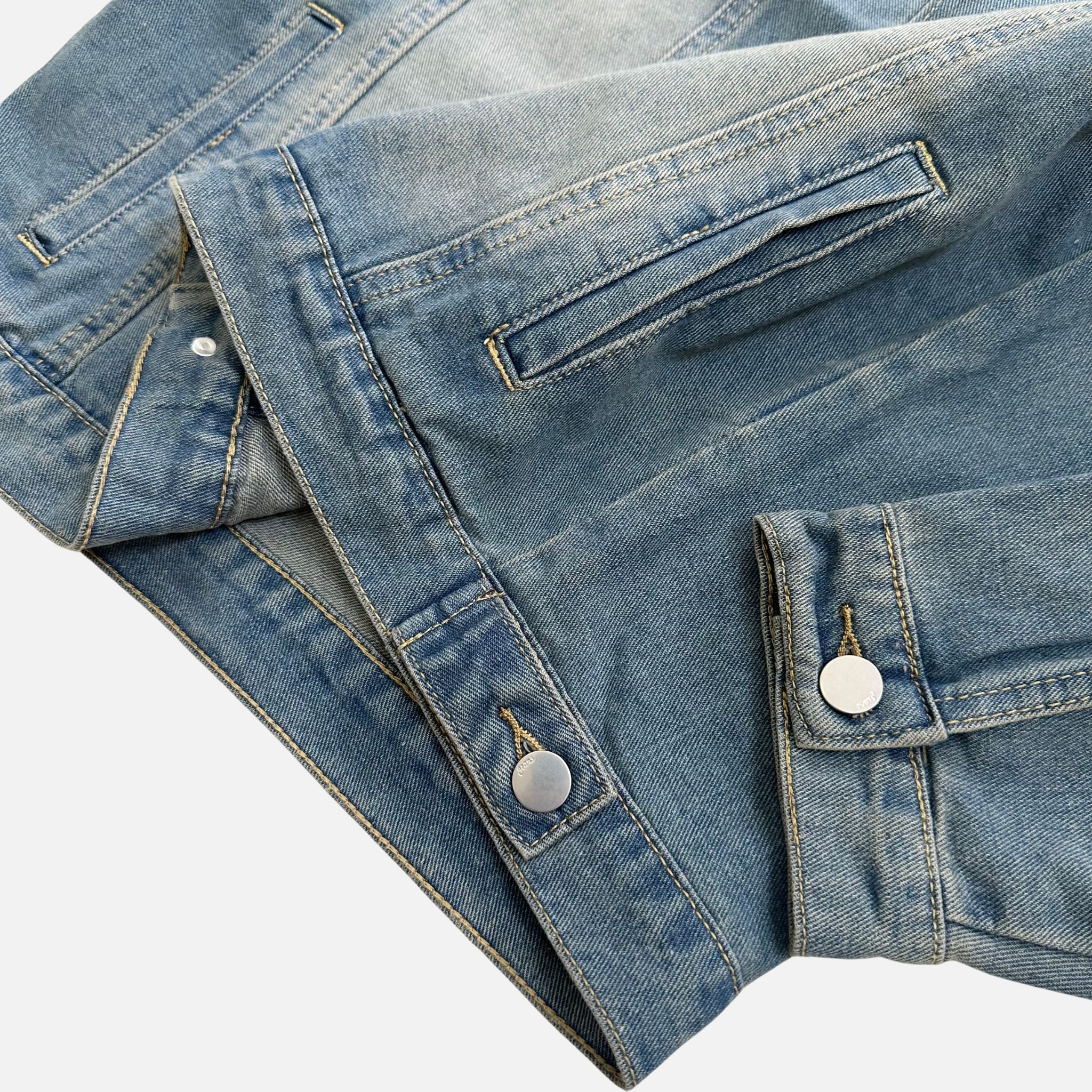 Áo Khoác Jeans Wash AKJ0014