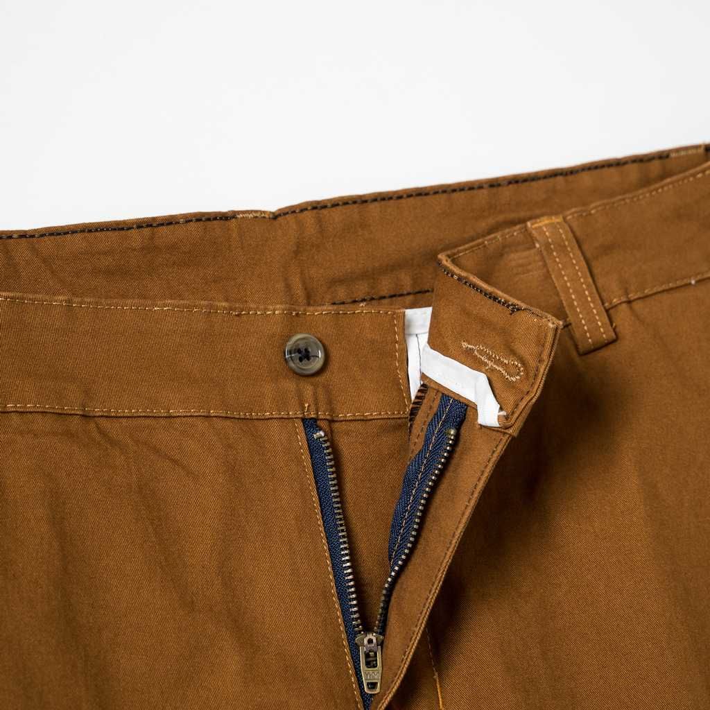 Quần Short Kaki Regular Nâu QSK0042