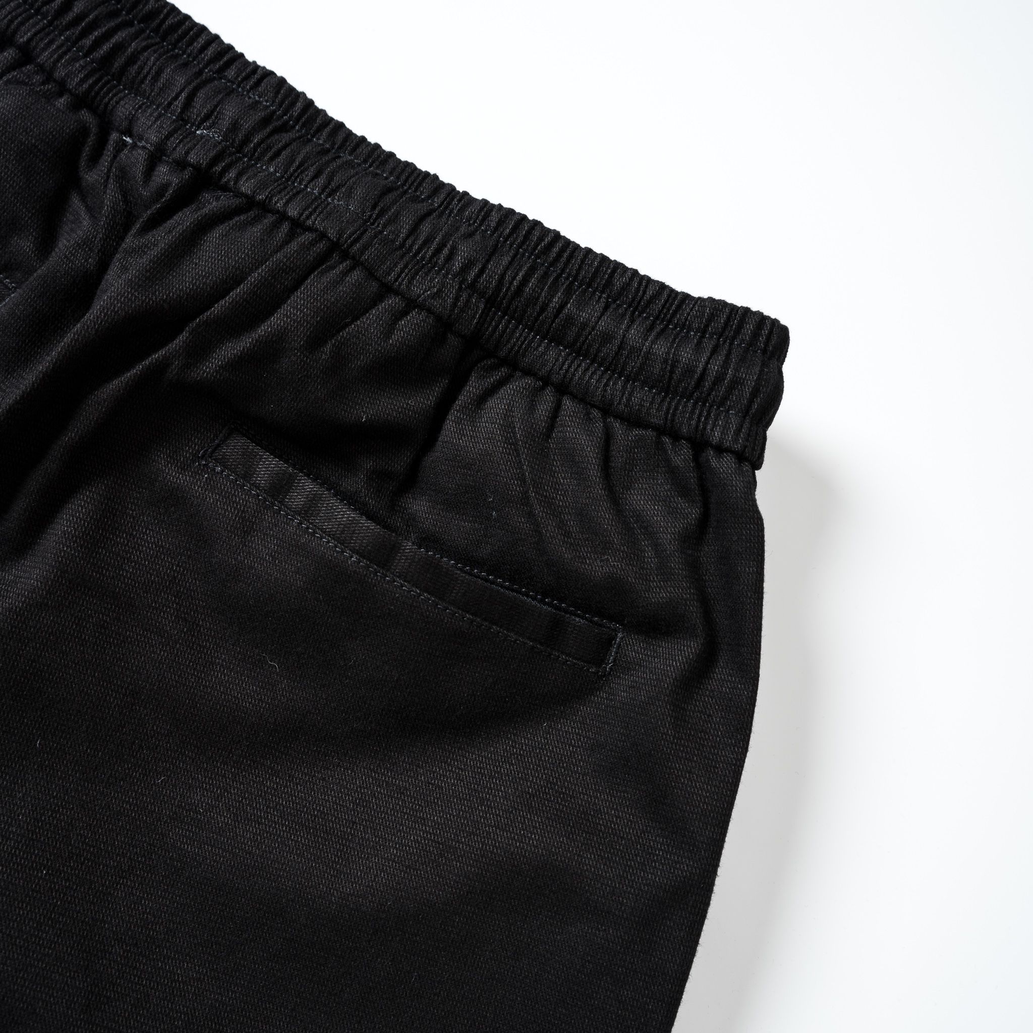 Quần Jogger Kaki Đen Dây Kéo QJK0013