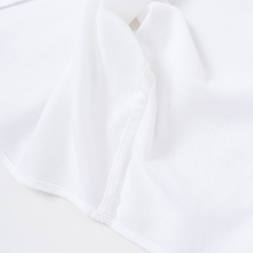 Sơ Mi Tay Ngắn Cổ Vest SMN0077