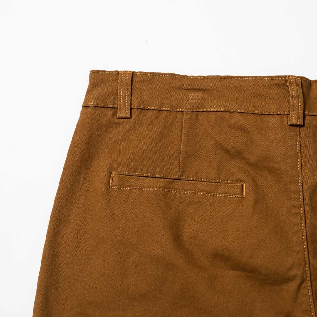 Quần Short Kaki Regular Nâu QSK0042