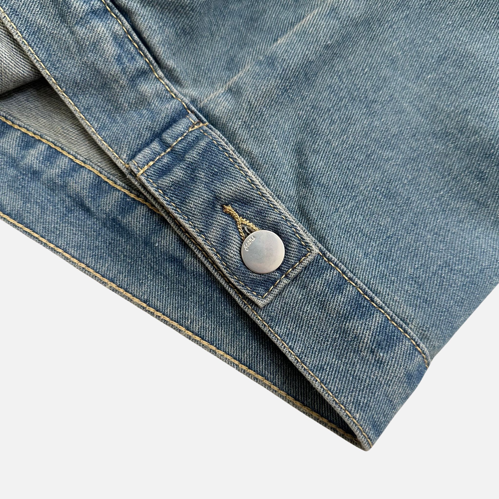 Áo Khoác Jeans Wash AKJ0014