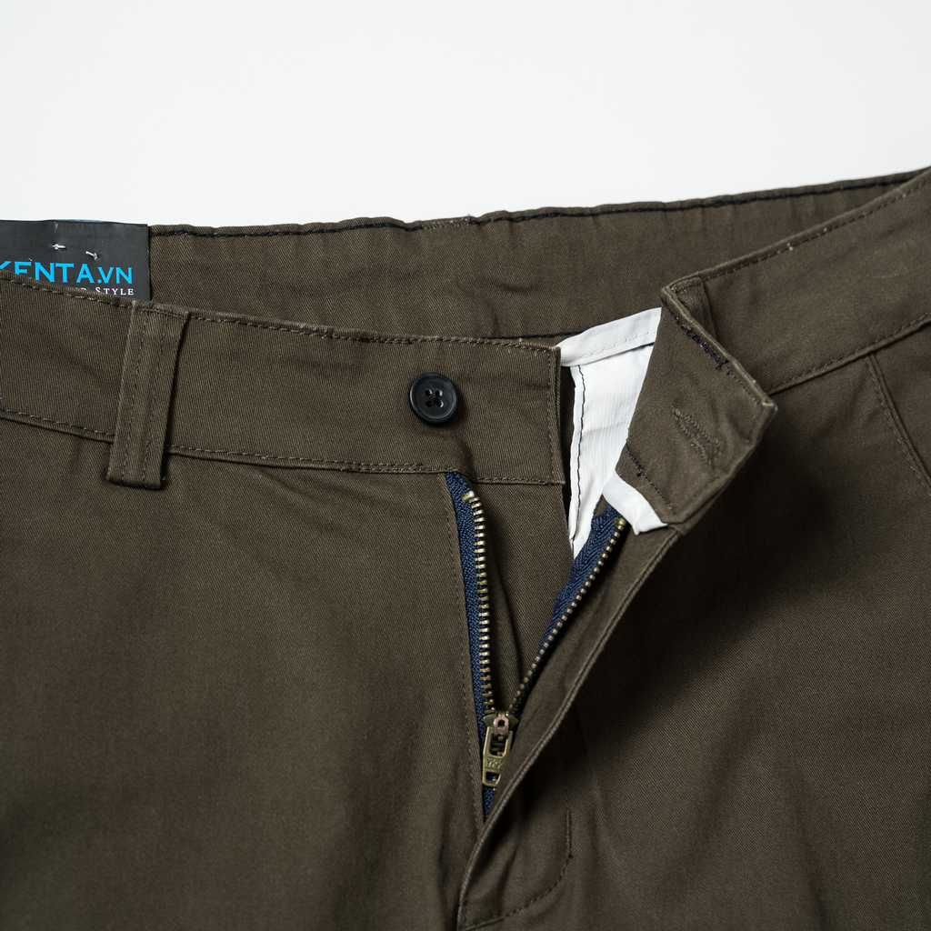 Quần Short Kaki Regular Xanh Lá QSK0039
