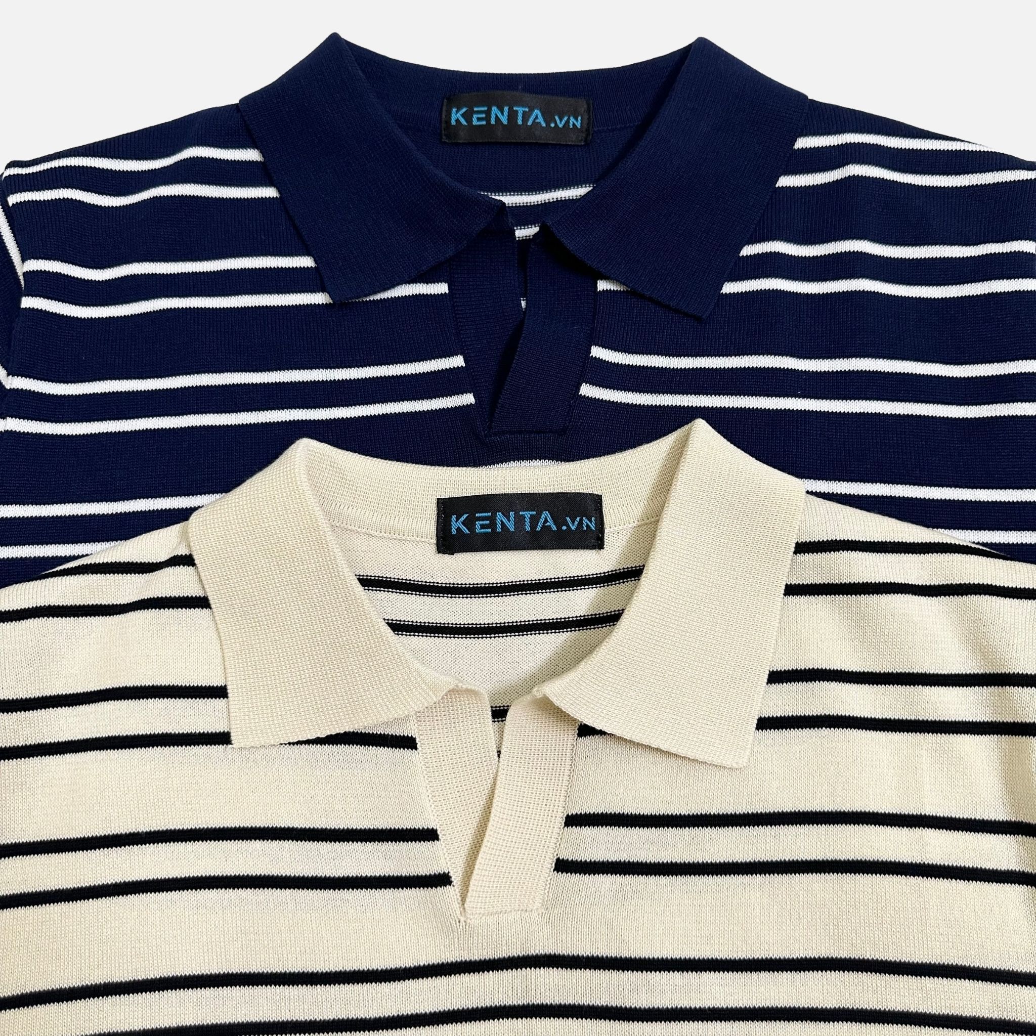 Áo Thun Polo Dệt Kim Sọc ATP0047