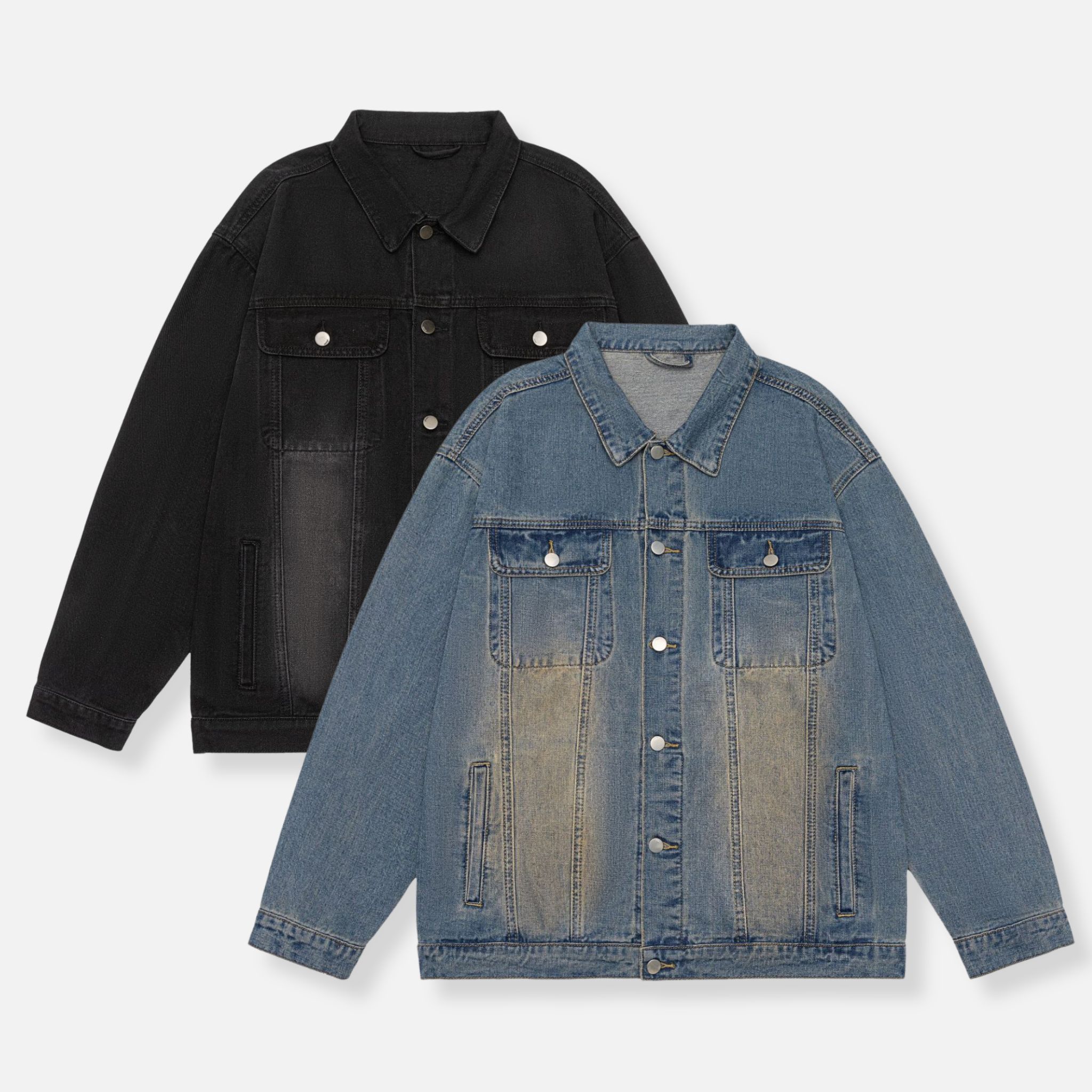 Áo Khoác Jeans Wash AKJ0014