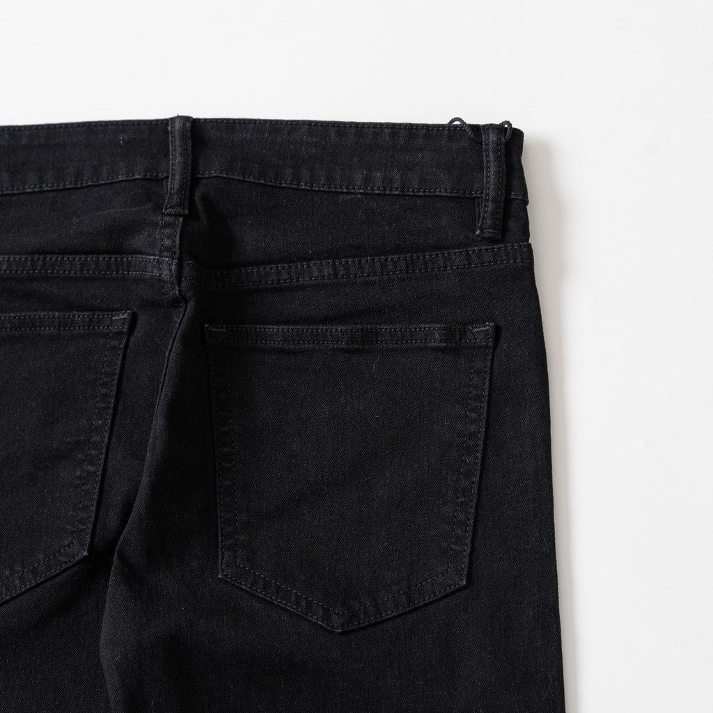 Quần Jean nam đen slimfit cơ bản QJD0053