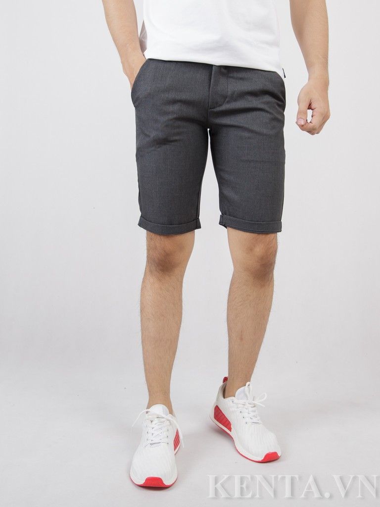 Quần Short Kaki Đen Nhạt QSK0013
