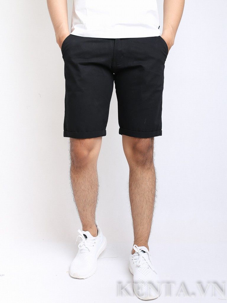 Quần Short Kaki Đen QSK0001