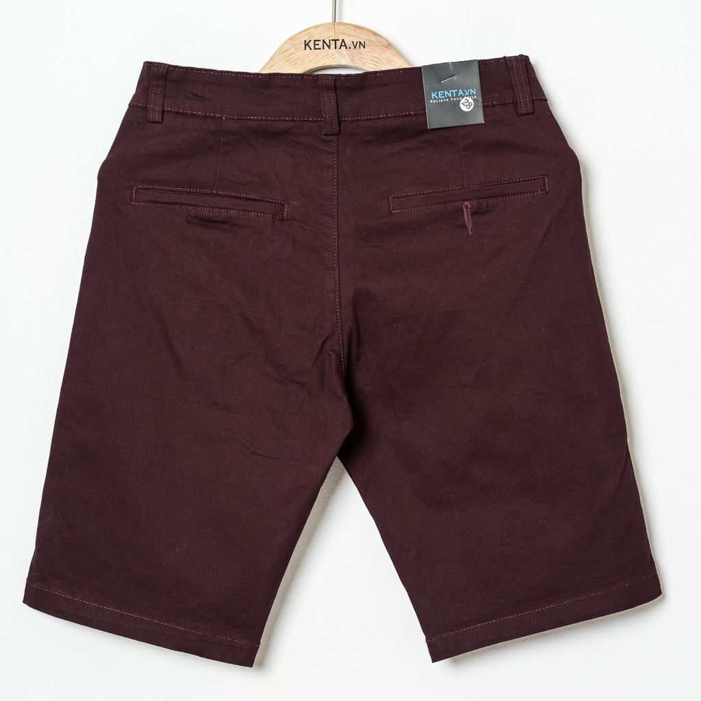 Quần Short Kaki Regular Tím QSK0041