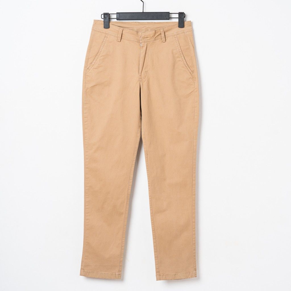 Quần Kaki Nam Dài Vàng Kem QKK0032