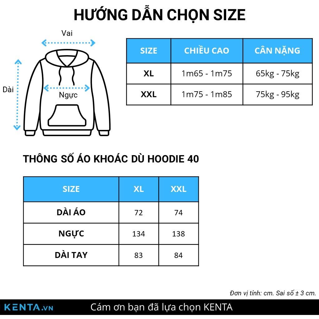 Áo Khoác Dù Hoodie Dây Kéo AKD0040