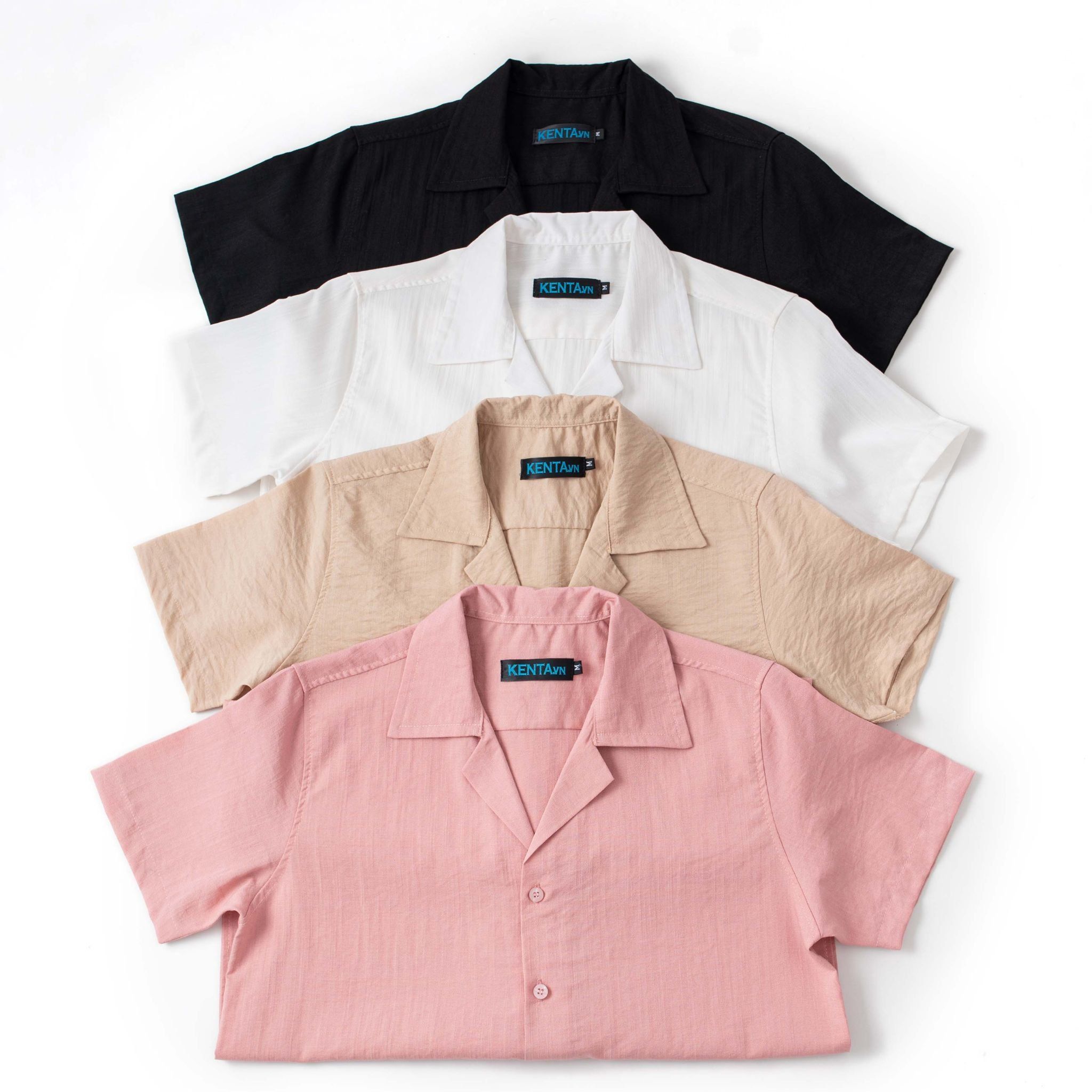 Sơ Mi Cổ Vest Linen SMN0087
