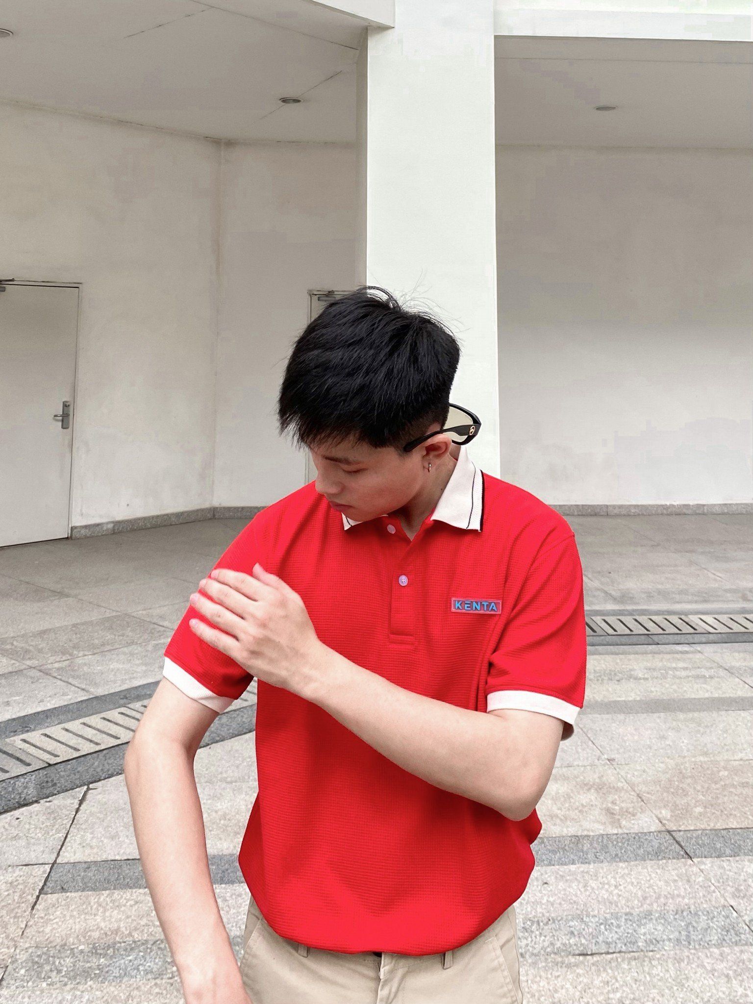 Áo Thun Polo Vải Hiệu Ứng ATP0036