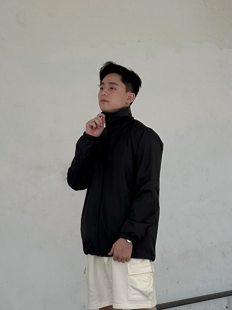 Áo Khoác Dù Không Nón 2 Lớp AKD0031