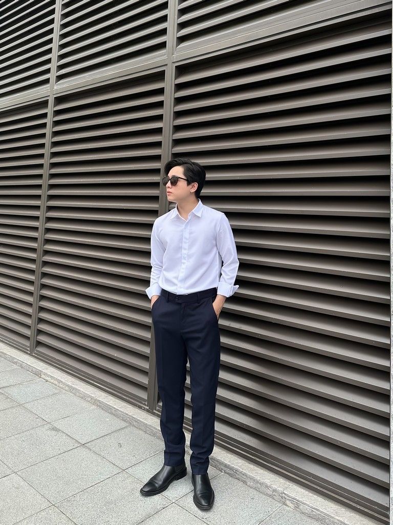Quần tây nam slimfit viền túi QTA0041