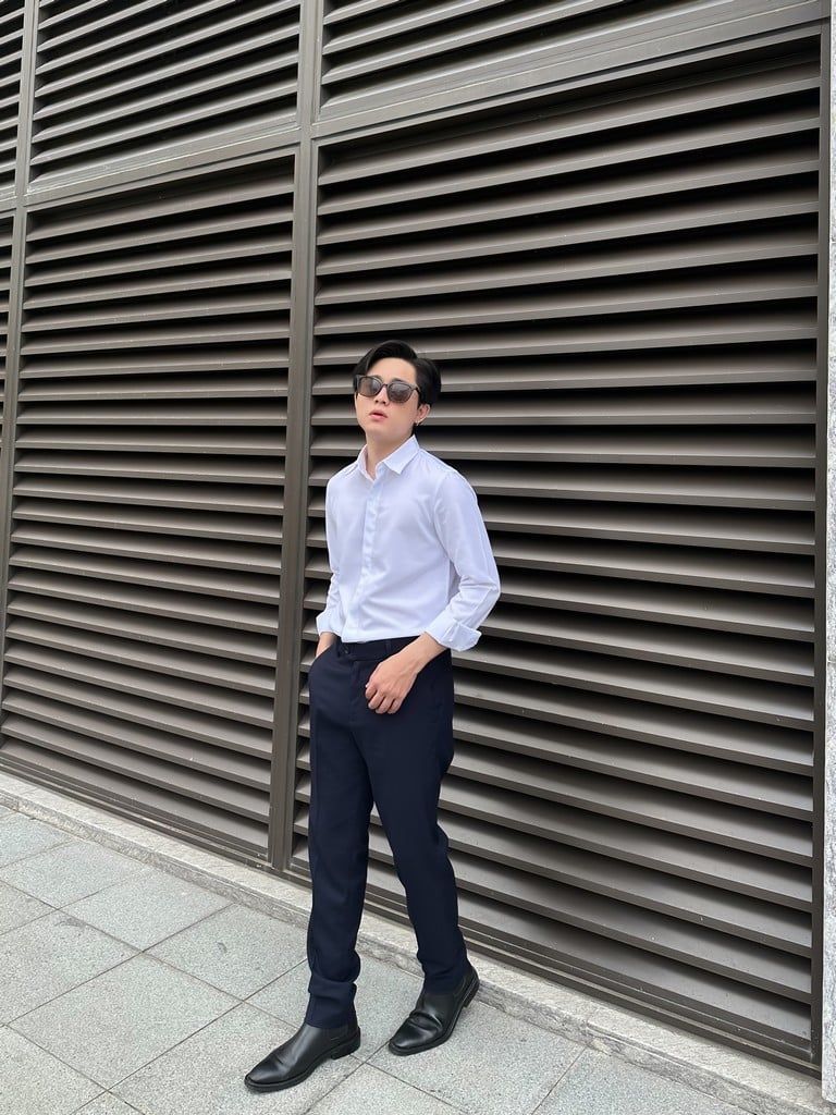 Quần tây nam slimfit viền túi QTA0041